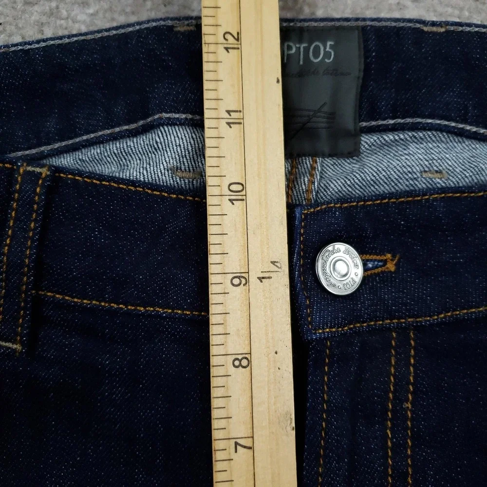 PT05 Jeans Mens 36x33 Blue Denim Slim Fit Stretch Pockets SOUL